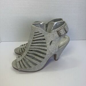 New My Delicious 6.5 Rhinestone Ankle‎ Strap high heels Sandals Shoes